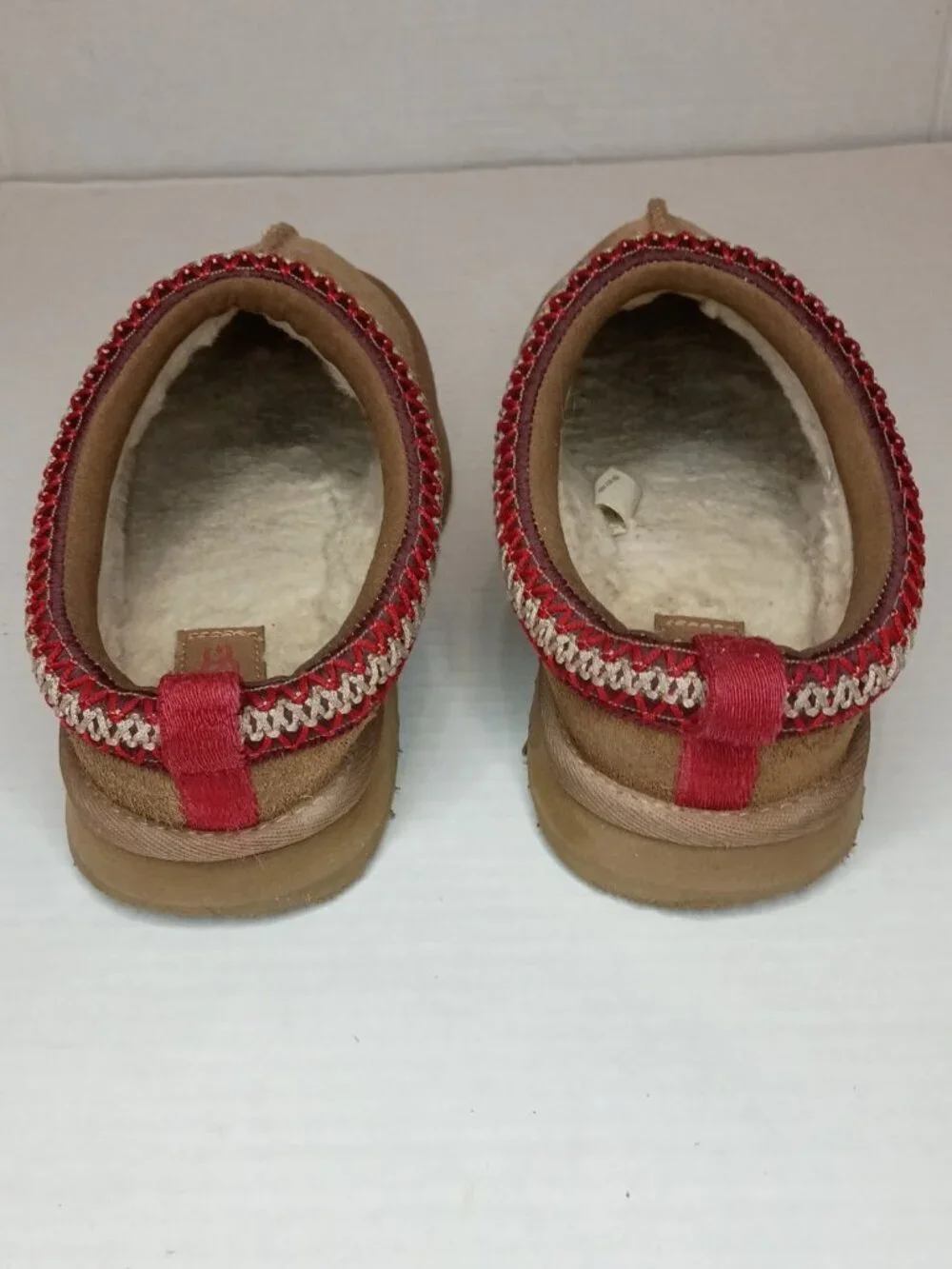 UGG Kids Tazz Platform Slipper Chestnut Size 5Y Fits Women 7
